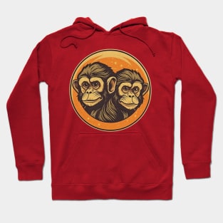 Monkey Couple Hoodie